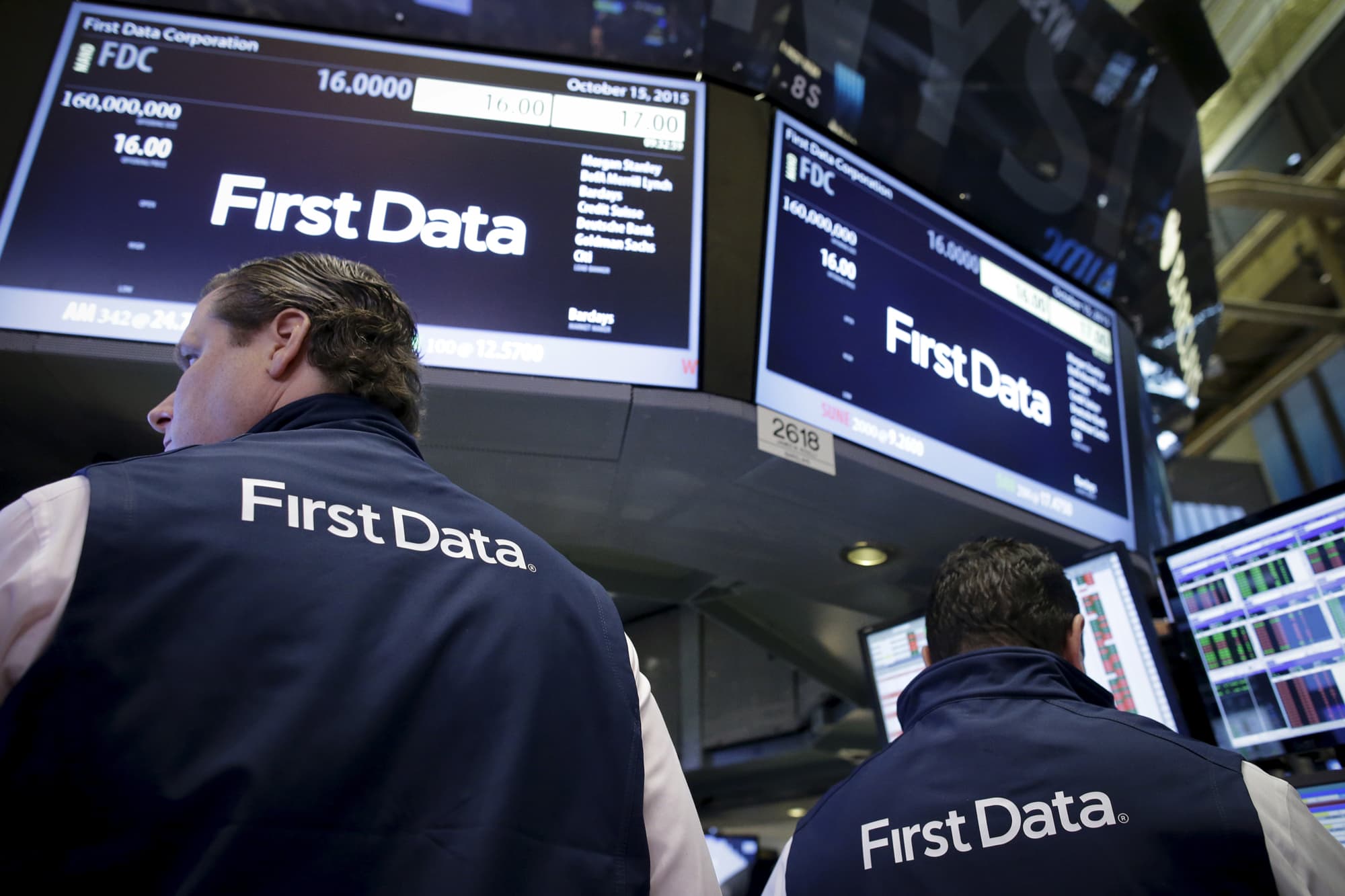 Fiserv to buy First Data in $22B all-stock deal