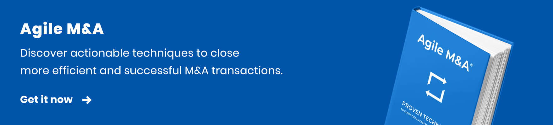 get agile m&a book
