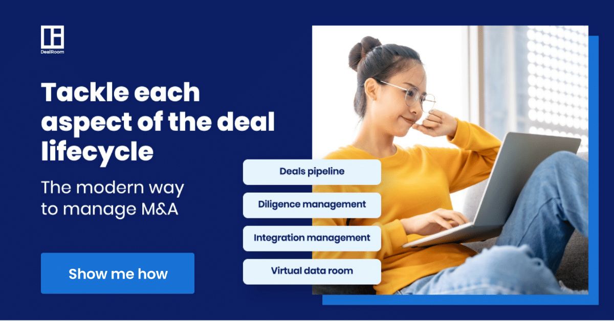 dealroom for M&A