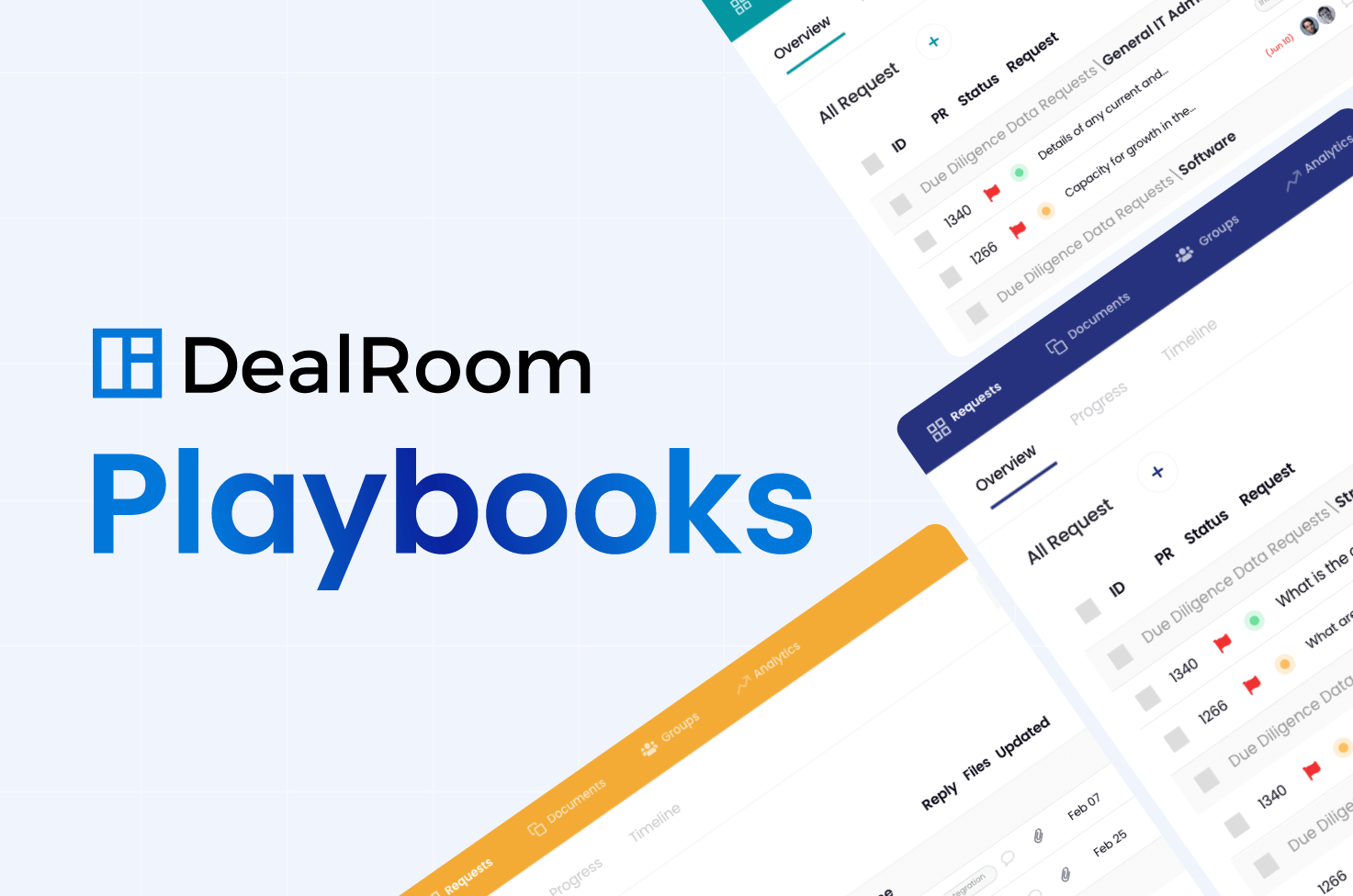 dealroom playbooks